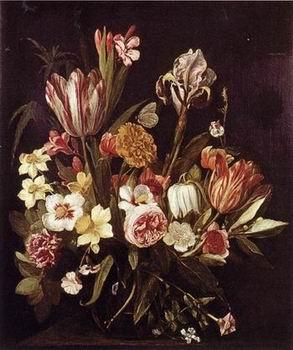 unknow artist Floral, beautiful classical still life of flowers 017